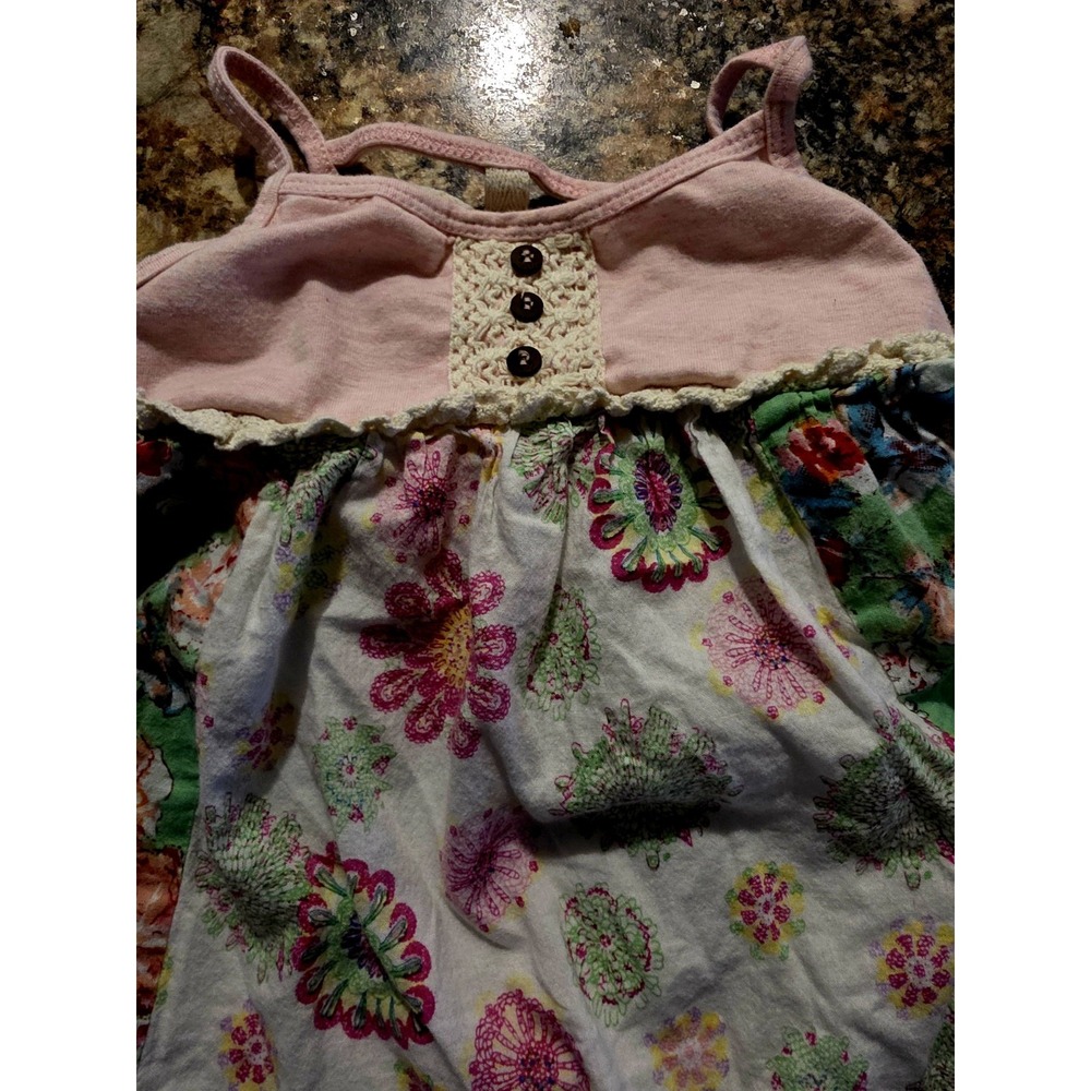Free Planet Girls Drezz. Size 3T. Flowery Flowy Dress.